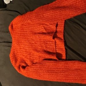 Cropped sweater